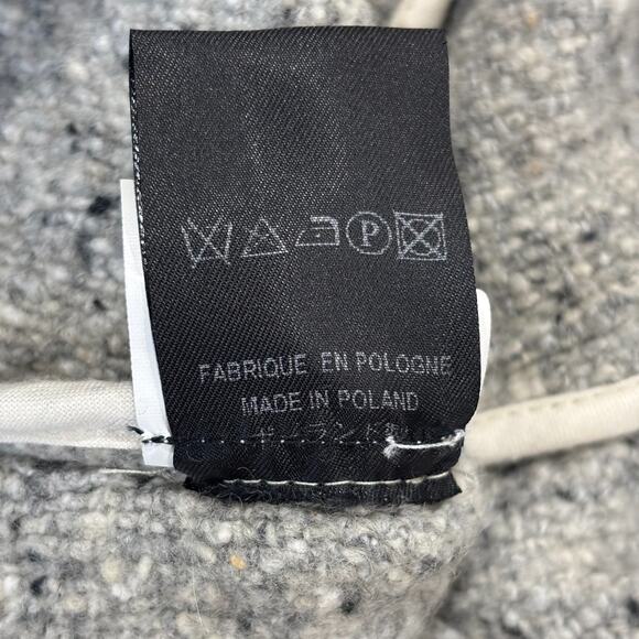 Isabel Marant Etoile Size 1 (S) Gray Wool Tweed Cardigan Sweater Designer - Picture 4 of 7